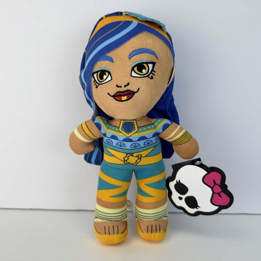 Monster High Cleo Denile Stuffed Soft Plush Toy 8-Inch NWT